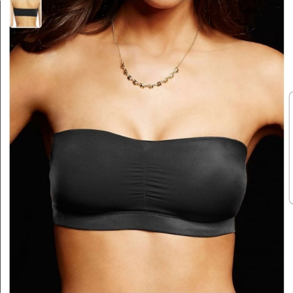 Maidenform Black Dream Bandeau Strapless